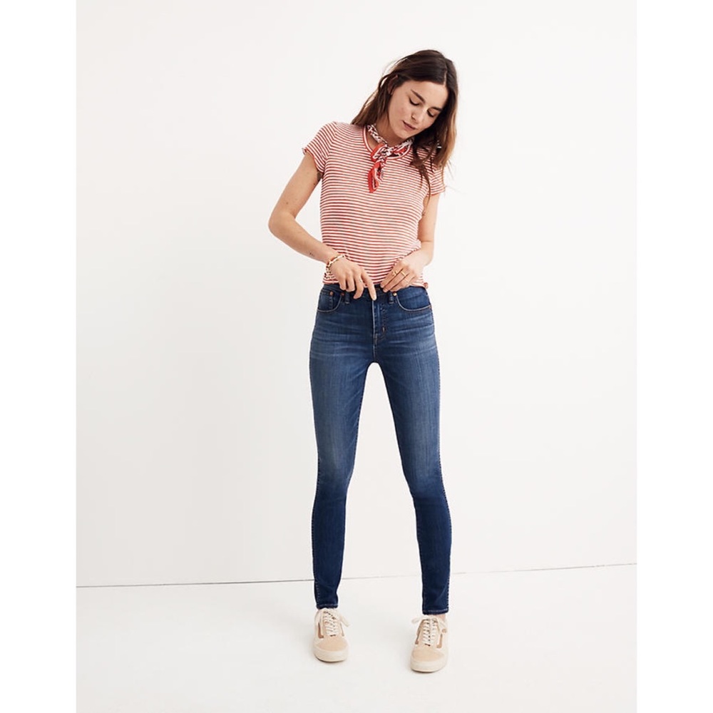 Madewell Tall 10" High-Rise Skinny Jeans
